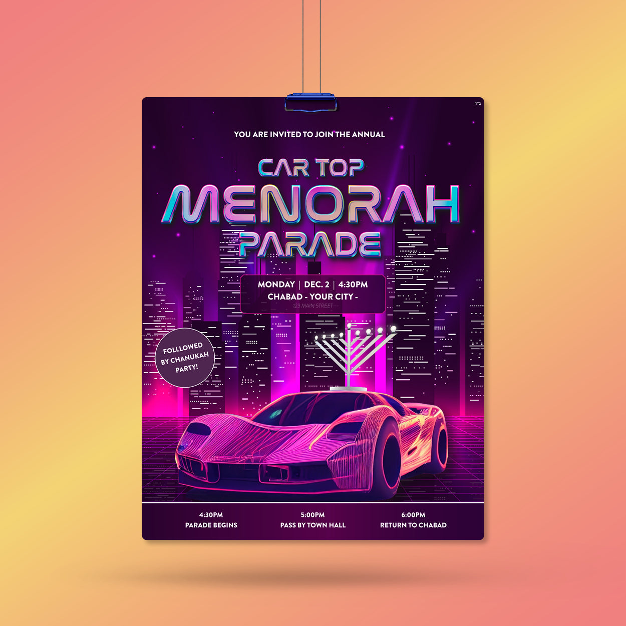 Chanukah #5 - Flyer