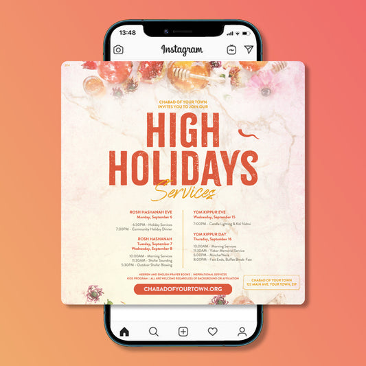 High Holiday Community Services Design