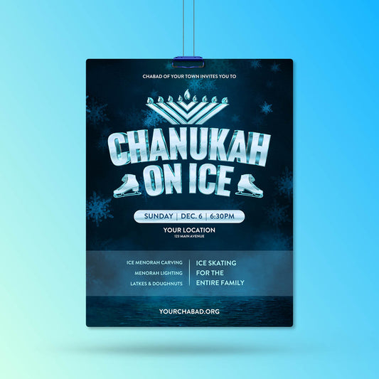 Chanukah #11 - Chanukah On Ice - Flyer