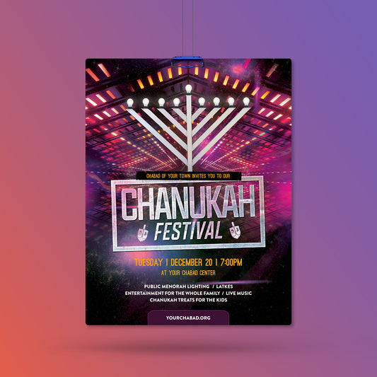 Chanukah #8 - Flyer
