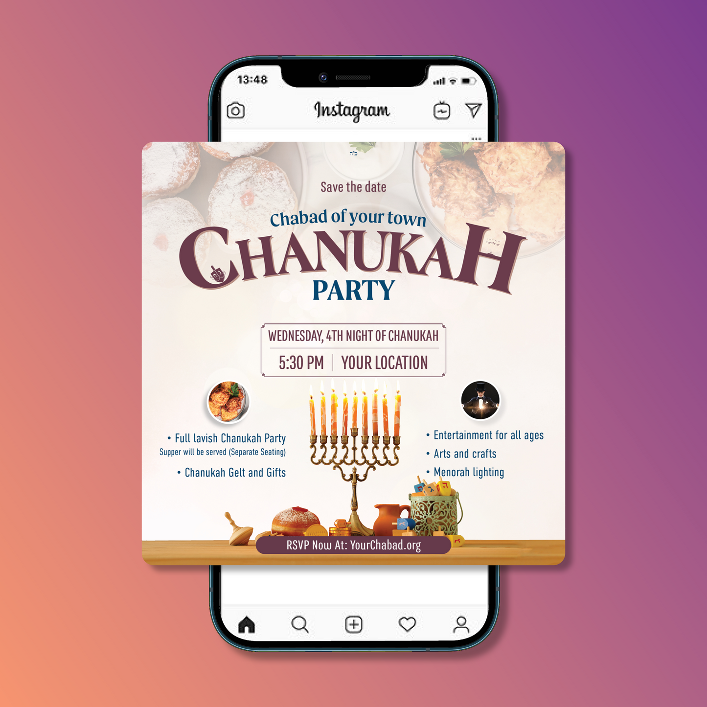 Chanukah #6 - Social Media