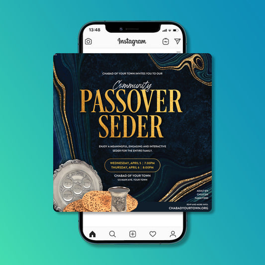 Pesach #5 - Community Seder - Social Media