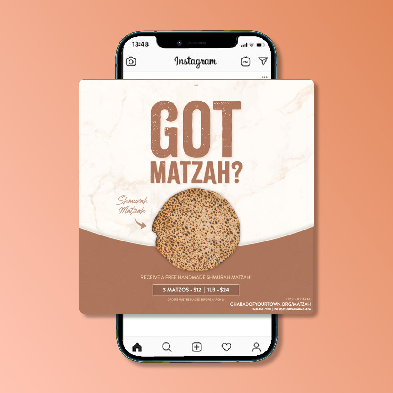 Customizable Got Matzah Design