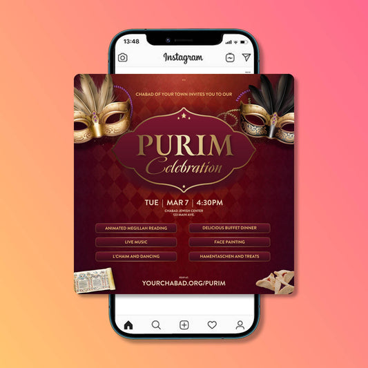 Purim #1 - Celebration - Social Media