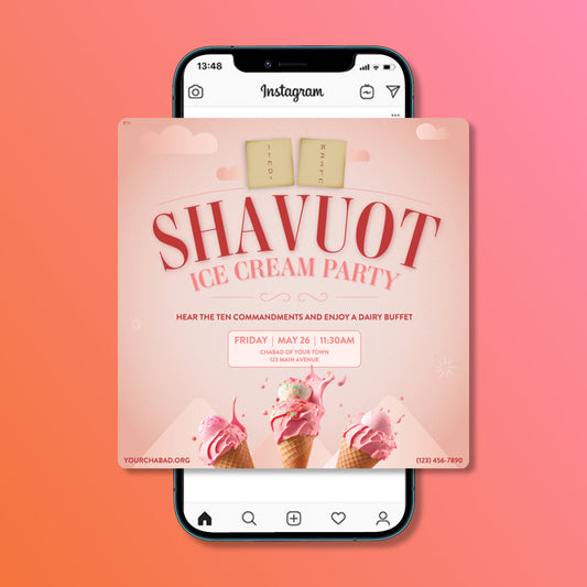 Shavuot #2 - Shavuot Party - Social Media